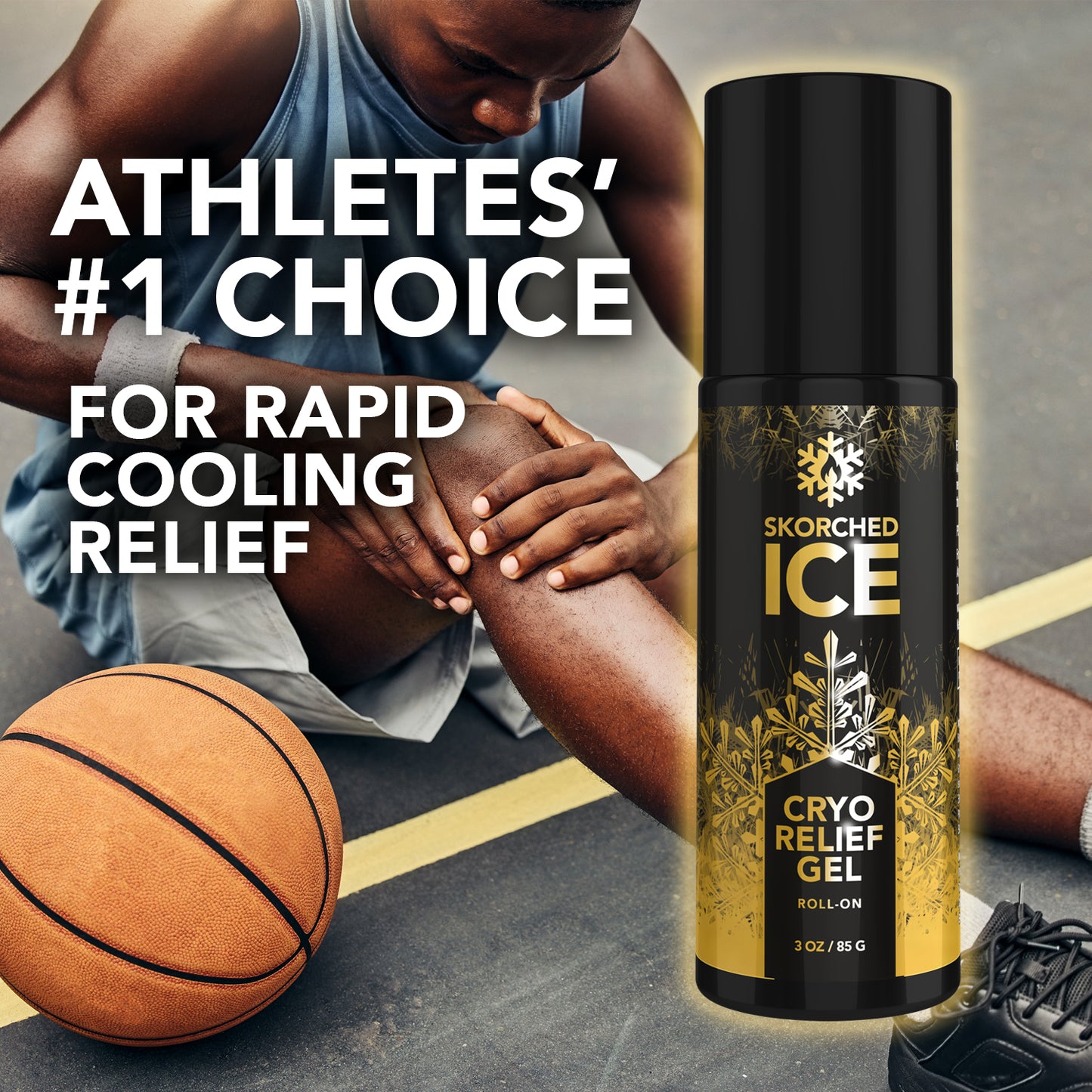 Skorched Ice Cryotherapy Roll-on